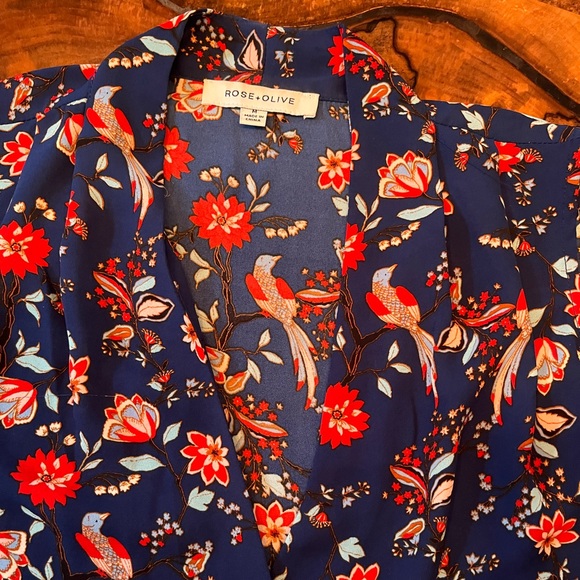 Rose + Olive Size M Tank Top - Picture 3 of 8